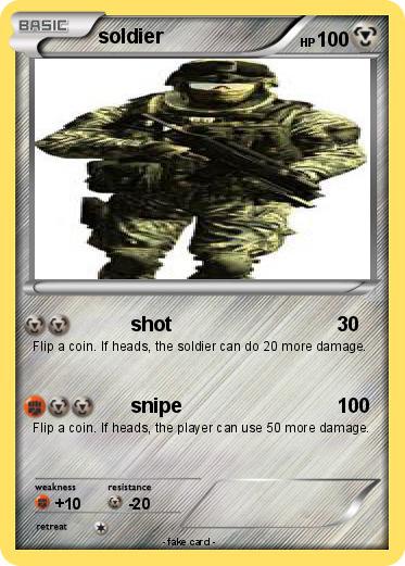 Pokemon soldier