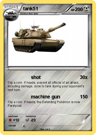 Pokemon tank51