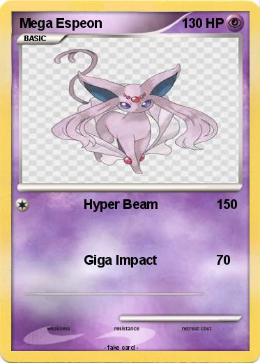 Pokemon Mega Espeon