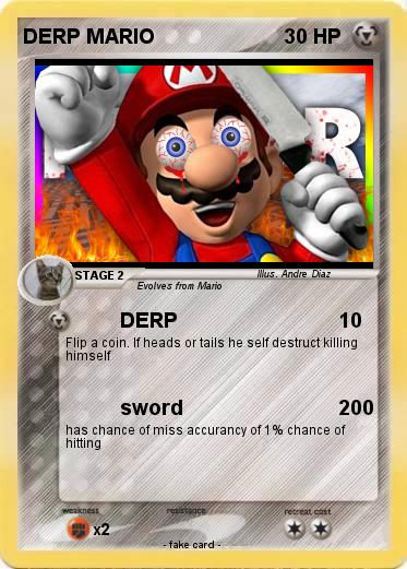 Pokemon DERP MARIO