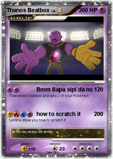 Pokemon Thanos Beatbox