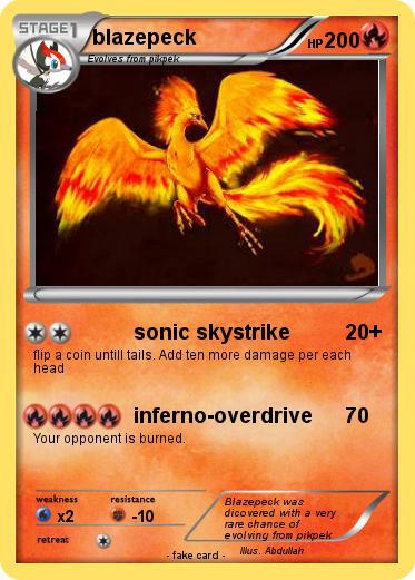 Pokemon blazepeck