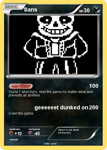 Pokemon Sans