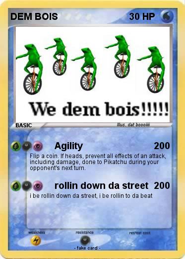 Pokemon DEM BOIS