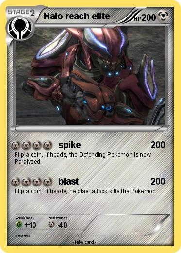 Pokemon Halo reach elite