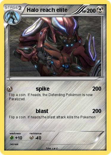 Pokemon Halo reach elite