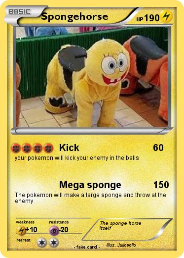 Pokemon Spongehorse