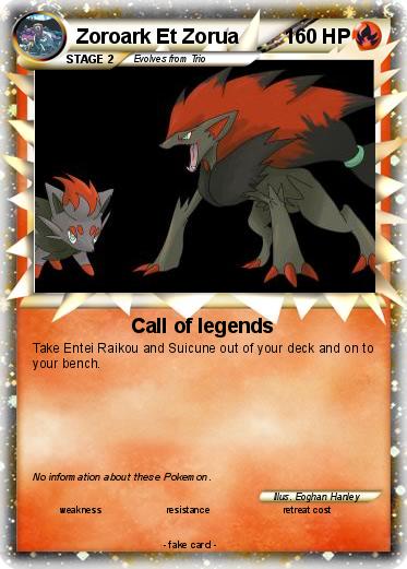 Pokemon Zoroark Et Zorua