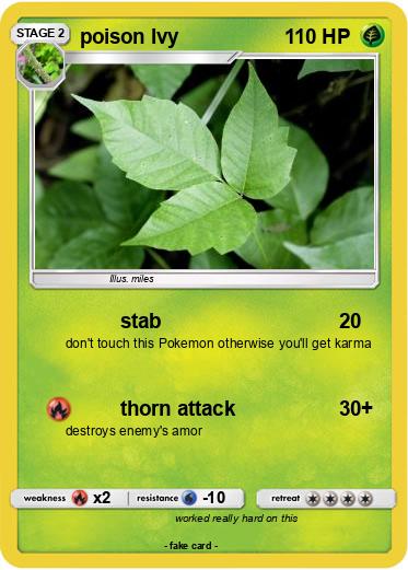 Pokemon poison Ivy