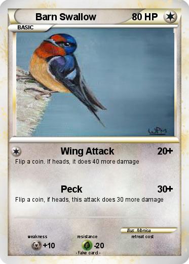 Pokemon Barn Swallow