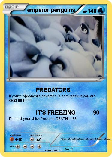 Pokemon emperor penguins