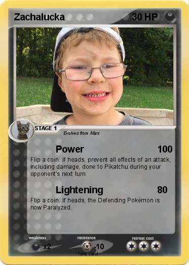 Pokemon Zachalucka