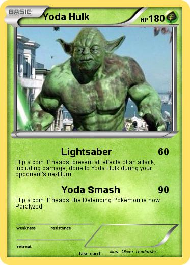 Pokemon Yoda Hulk