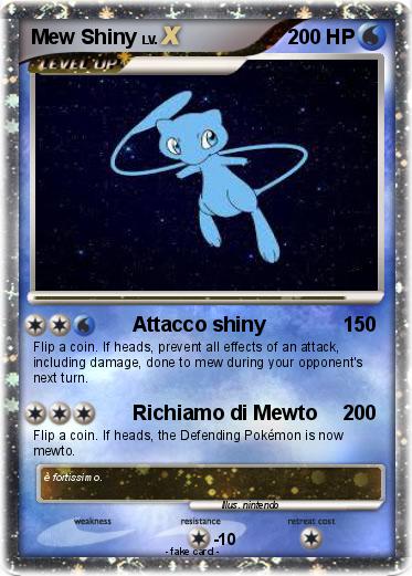 Pokemon Mew Shiny