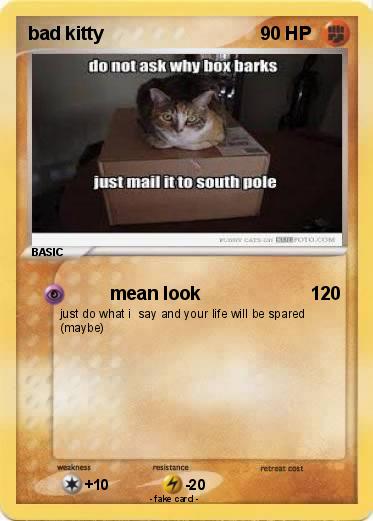 Pokemon bad kitty