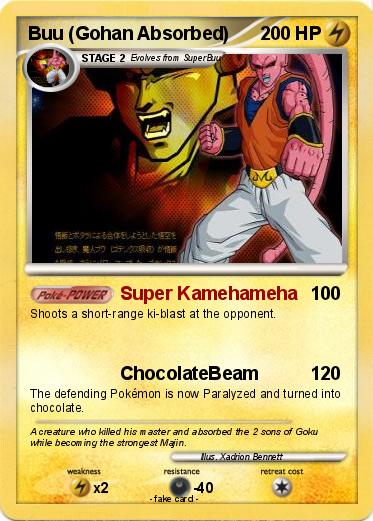 Pokemon Buu (Gohan Absorbed)