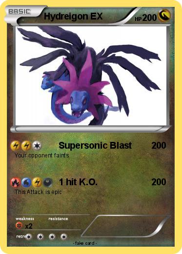 Pokemon Hydreigon EX