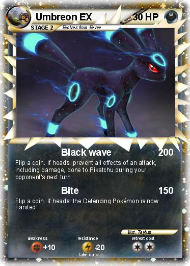 Pokemon Umbreon EX
