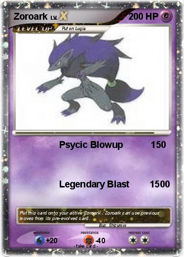 Pokemon Zoroark