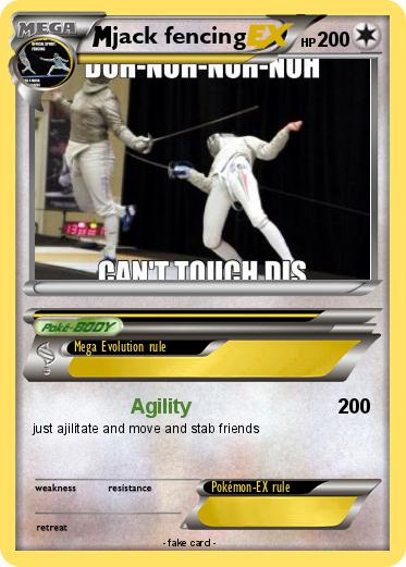 Pokemon jack fencing