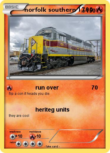 Pokemon norfolk southern 1700