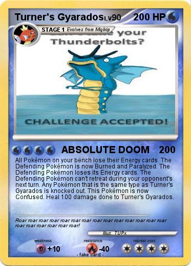 Pokemon Turner's Gyarados