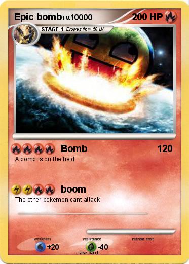 Pokemon Epic bomb
