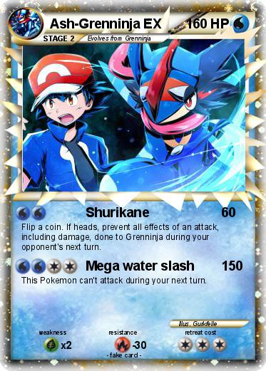 Pokemon Ash-Grenninja EX