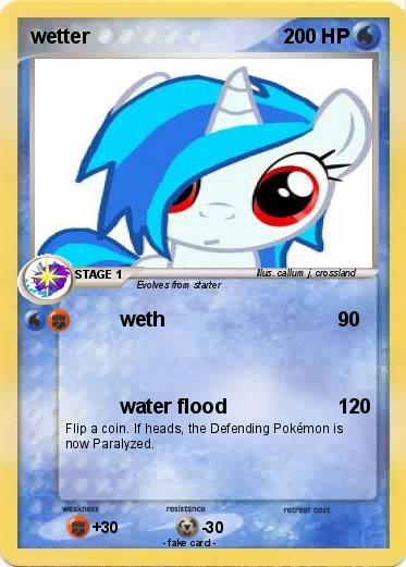 Pokemon wetter
