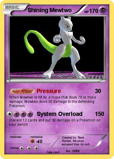 Pokemon Shining Mewtwo