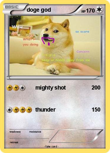 Pokemon doge god
