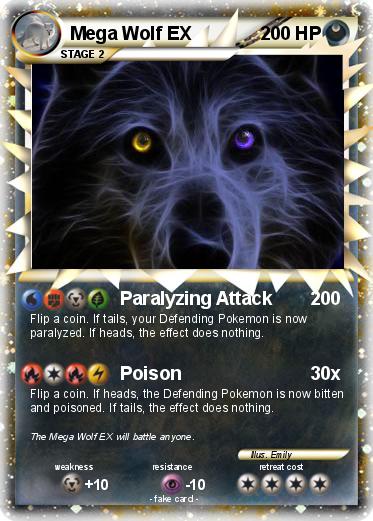 Pokemon Mega Wolf EX