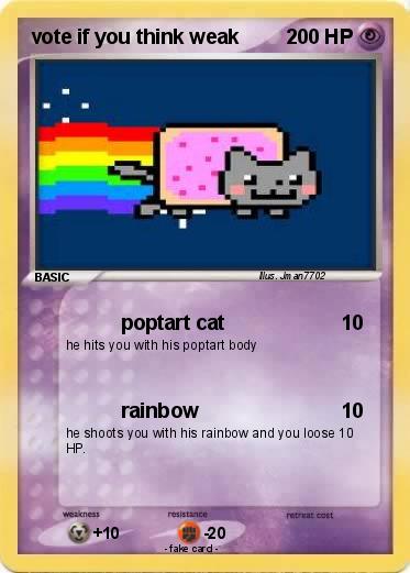 Pokemon vote if you think weak
