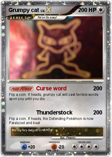 Pokemon Grumpy cat