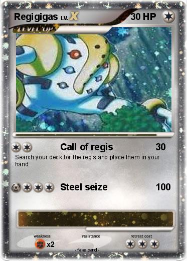 Pokemon Regigigas