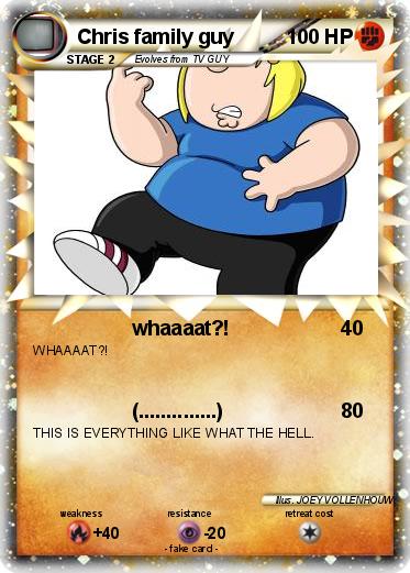 Pokemon Chris family guy