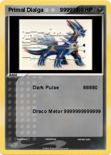 Pokemon Primal Dialga           999999              