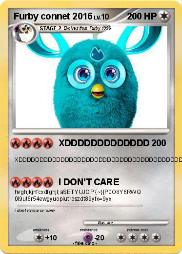 Pokemon Furby connet 2016