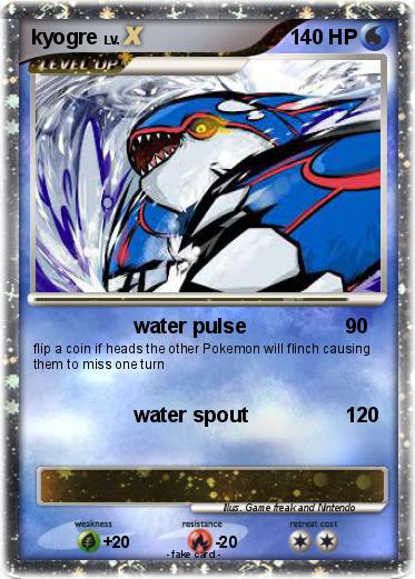 Pokemon kyogre