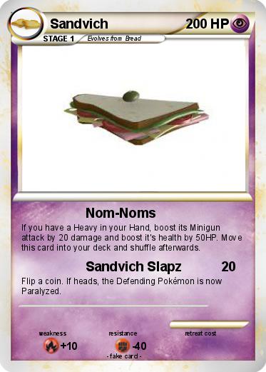 Pokemon Sandvich