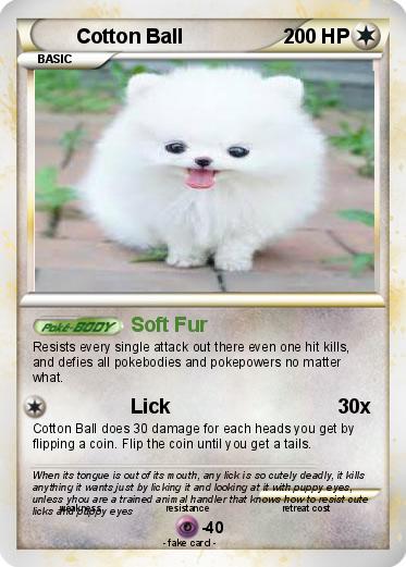 Pokemon Cotton Ball