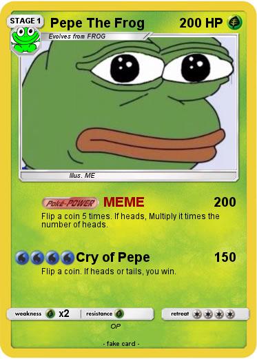 Pokemon Pepe The Frog