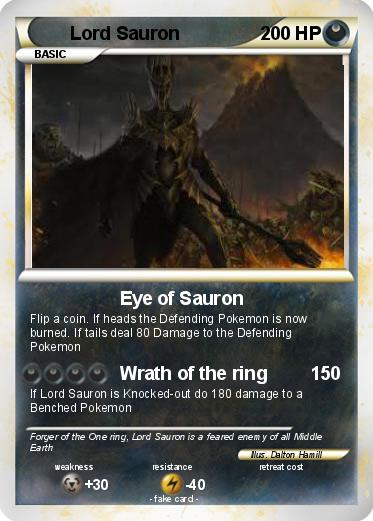 Pokemon Lord Sauron