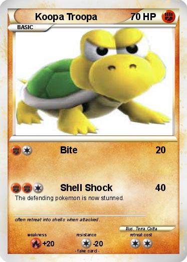 Pokemon Koopa Troopa