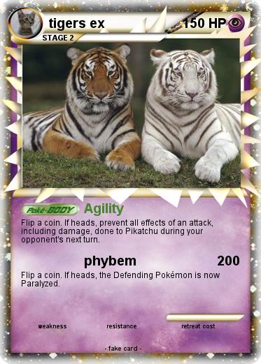 Pokemon tigers ex