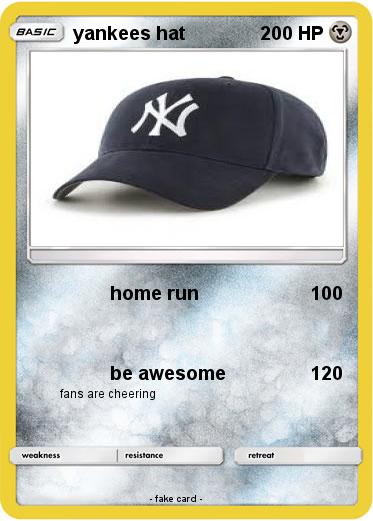Pokemon yankees hat