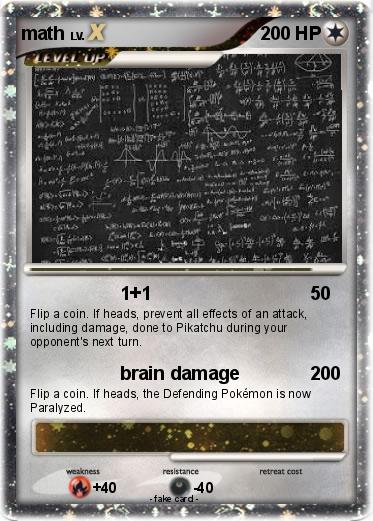 Pokemon math