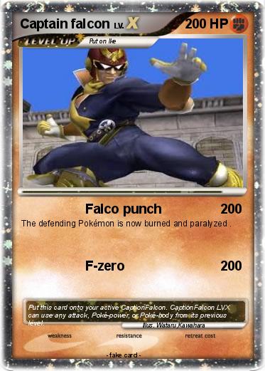 Pokemon Captain falcon