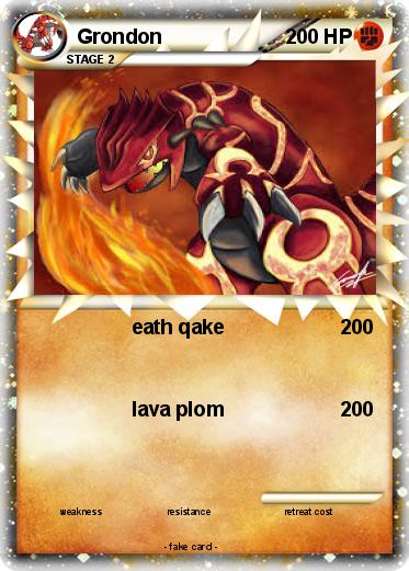 Pokemon Grondon