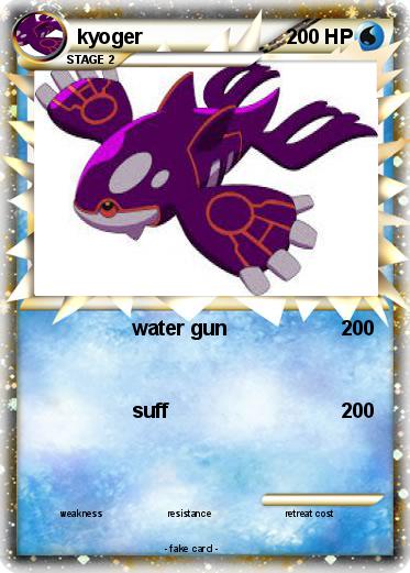 Pokemon kyoger